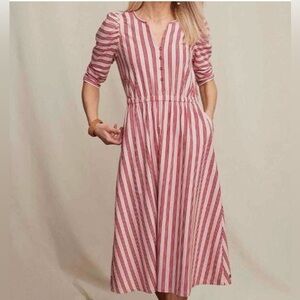 NWT Matilda Jane Heart to Heart McIntosh Red Striped Knit Dress